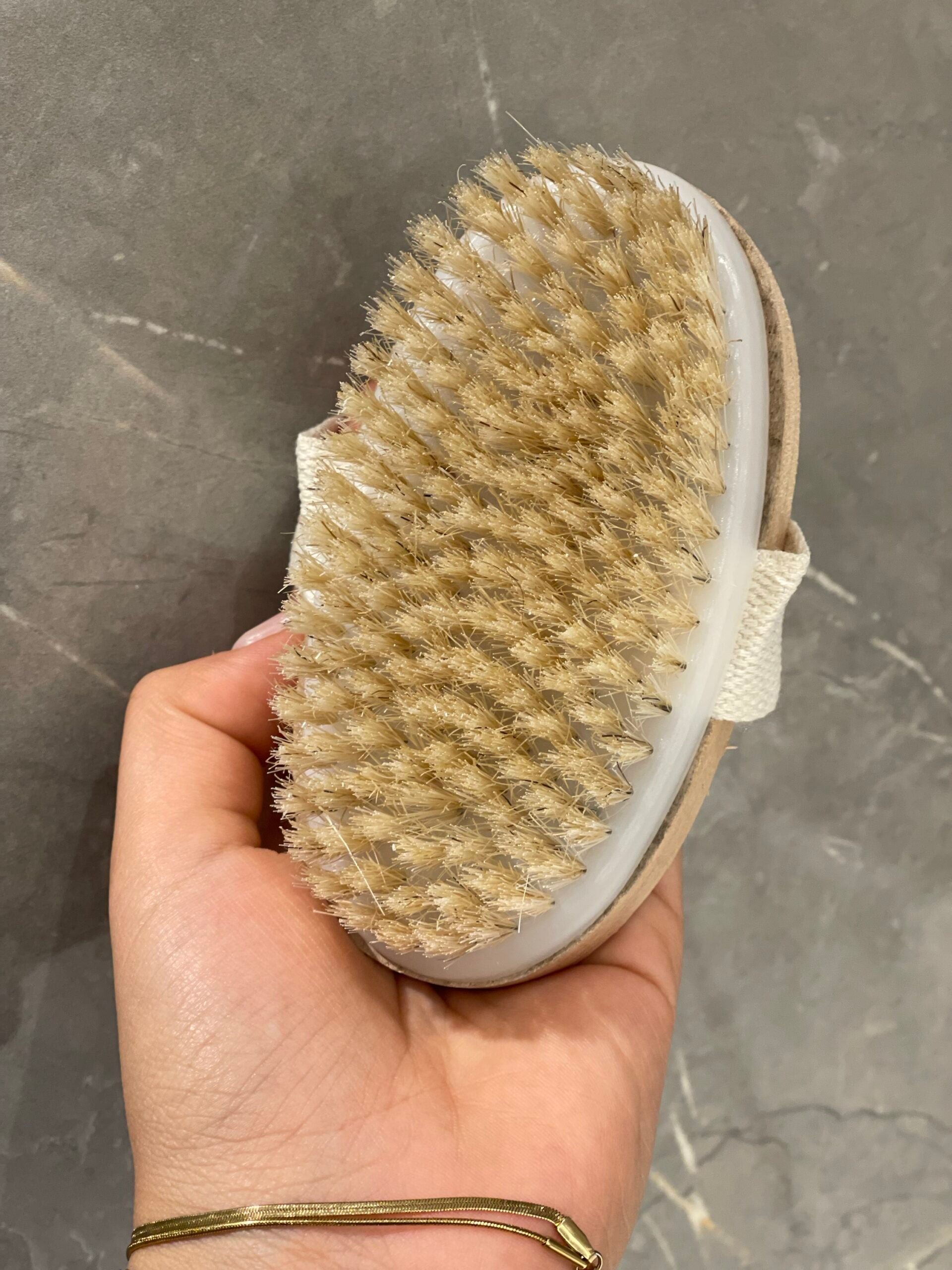 Duo brosse massage à sec & drainant